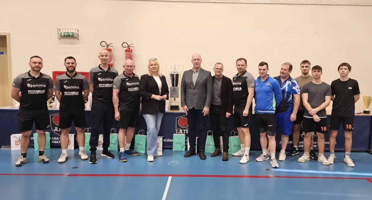 Zakończenie sezonu 2025-2026 Jarocińskiej Ligi Tenisa Stołowego Amatorów 