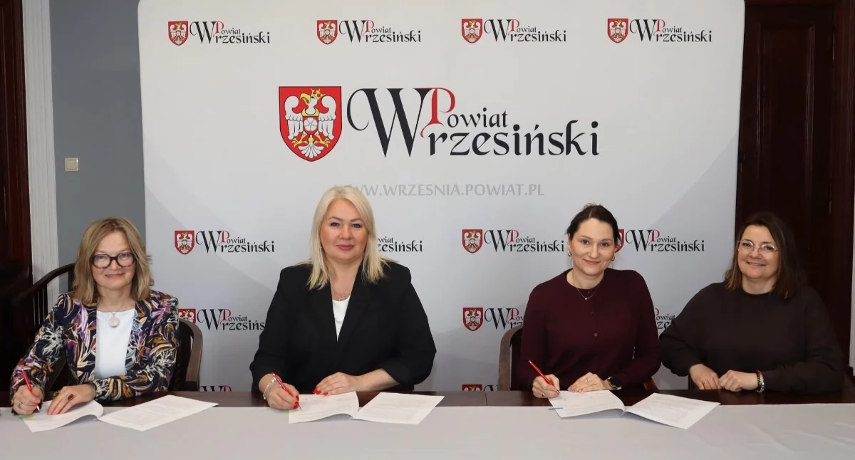 Podpisano umowy w Powiecie wrzesińskim 