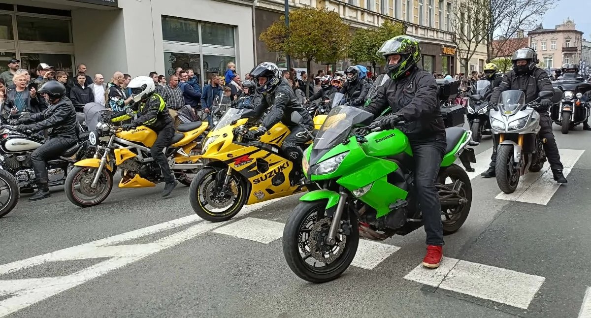 Motocykle opanowały dziś Wrześnię! Bezpieczne dwa kółka (GALERIA)