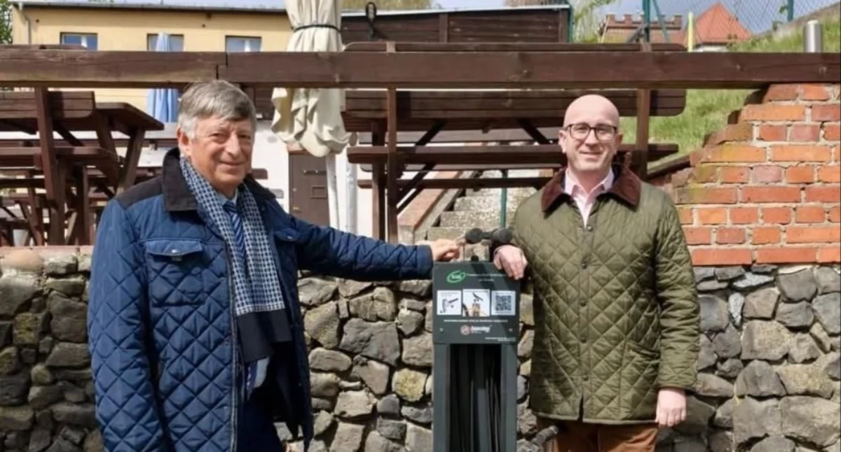  Nowe udogodnienie dla rowerzystów w Pyzdrach 