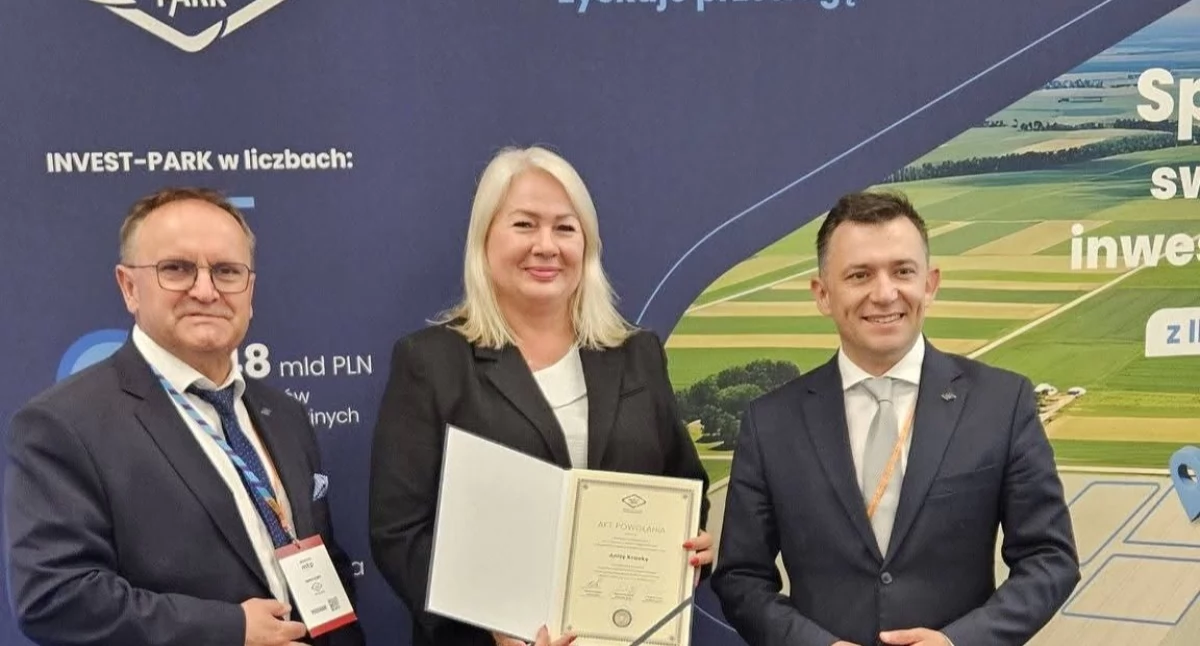 Wyróżnienie dla starosty wrzesińskiego 