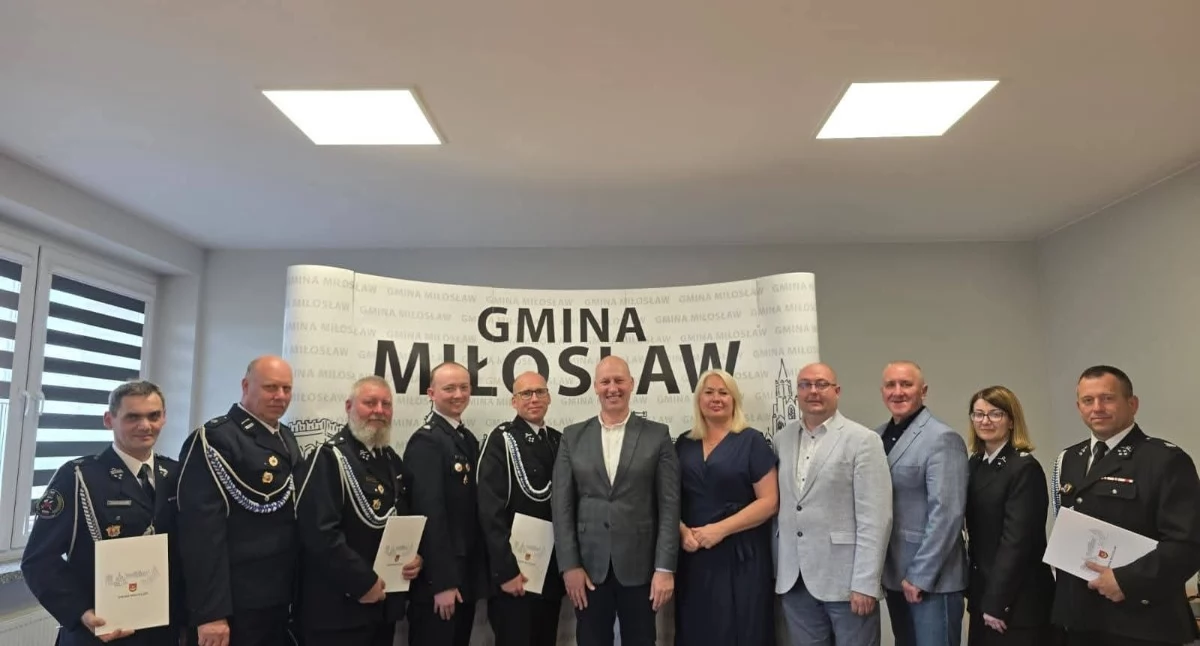 Wsparcie dla OSP z terenu gminy Miłosław 