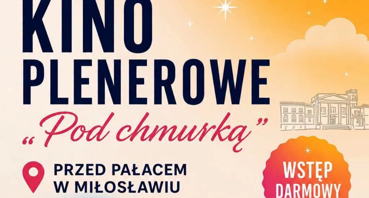 Kino plenerowe w Miłosławiu 