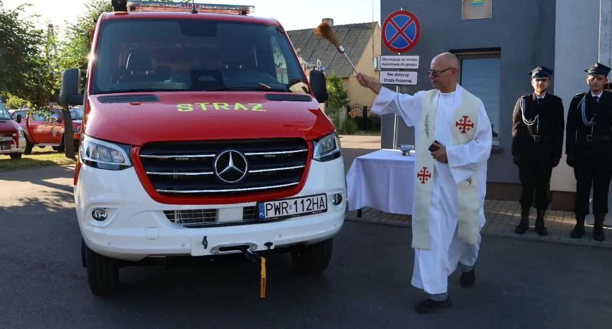 Nowy pojazd w OSP Lisewo 