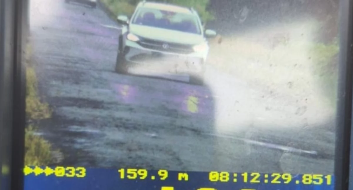 Trzech kierowców straciło prawko w Osowie. Pędzili ponad 100 km/h 