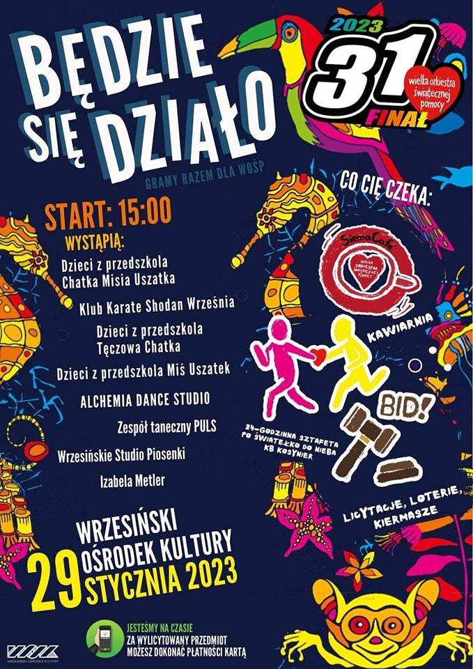 Zbliża się Finał Wielkiej Orkiestry Świątecznej Pomocy we Wrześni!