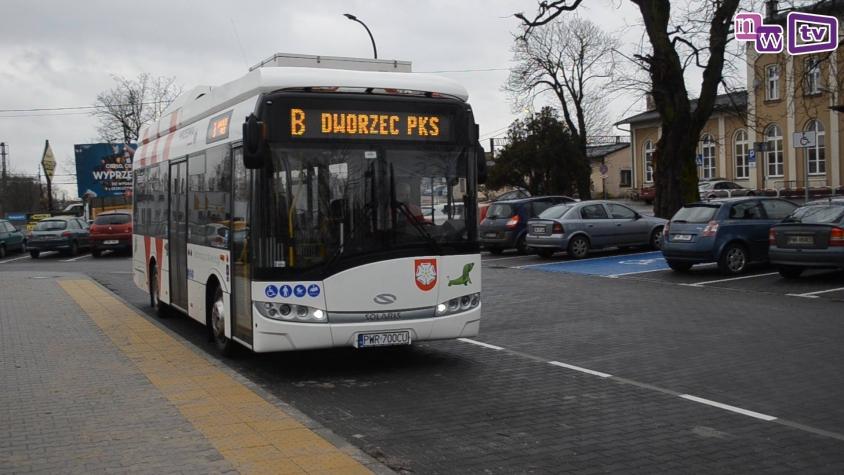 Trasy nowego autobusu elektrycznego (mapki)