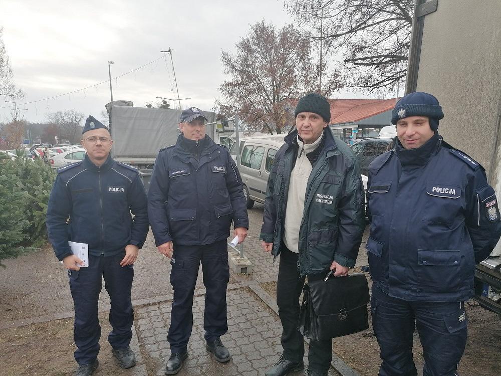 Przedświąteczna akcja policji, straży leśnej i straży rybackiej