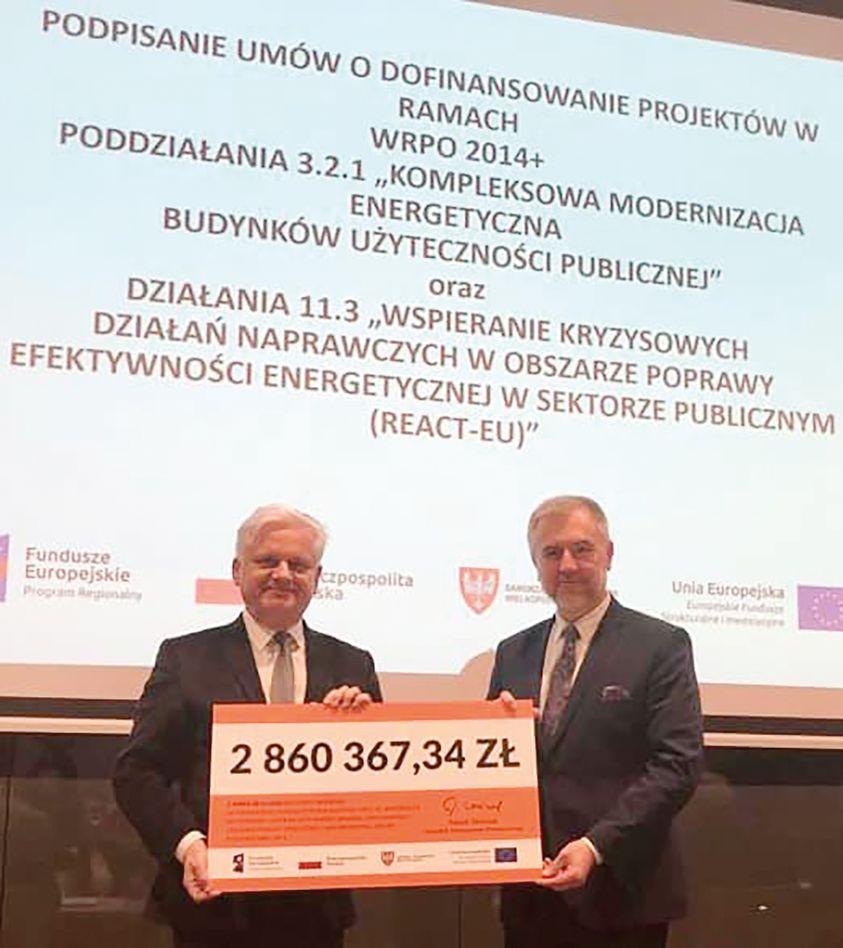 2,8 miliona zł dla Gminy Września