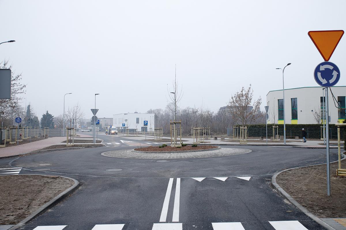 Budowa drogi przy ul. 68. Pułku Piechoty na ukończeniu