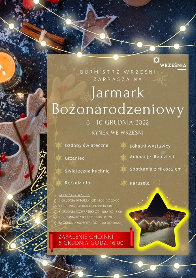 Świąteczny Jarmark na wrzesińskim rynku!