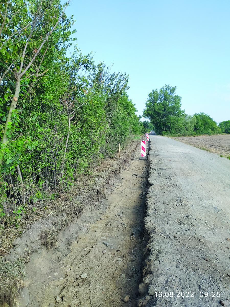 Rozpoczęła się przebudowa drogi w Gutowie Wielkim