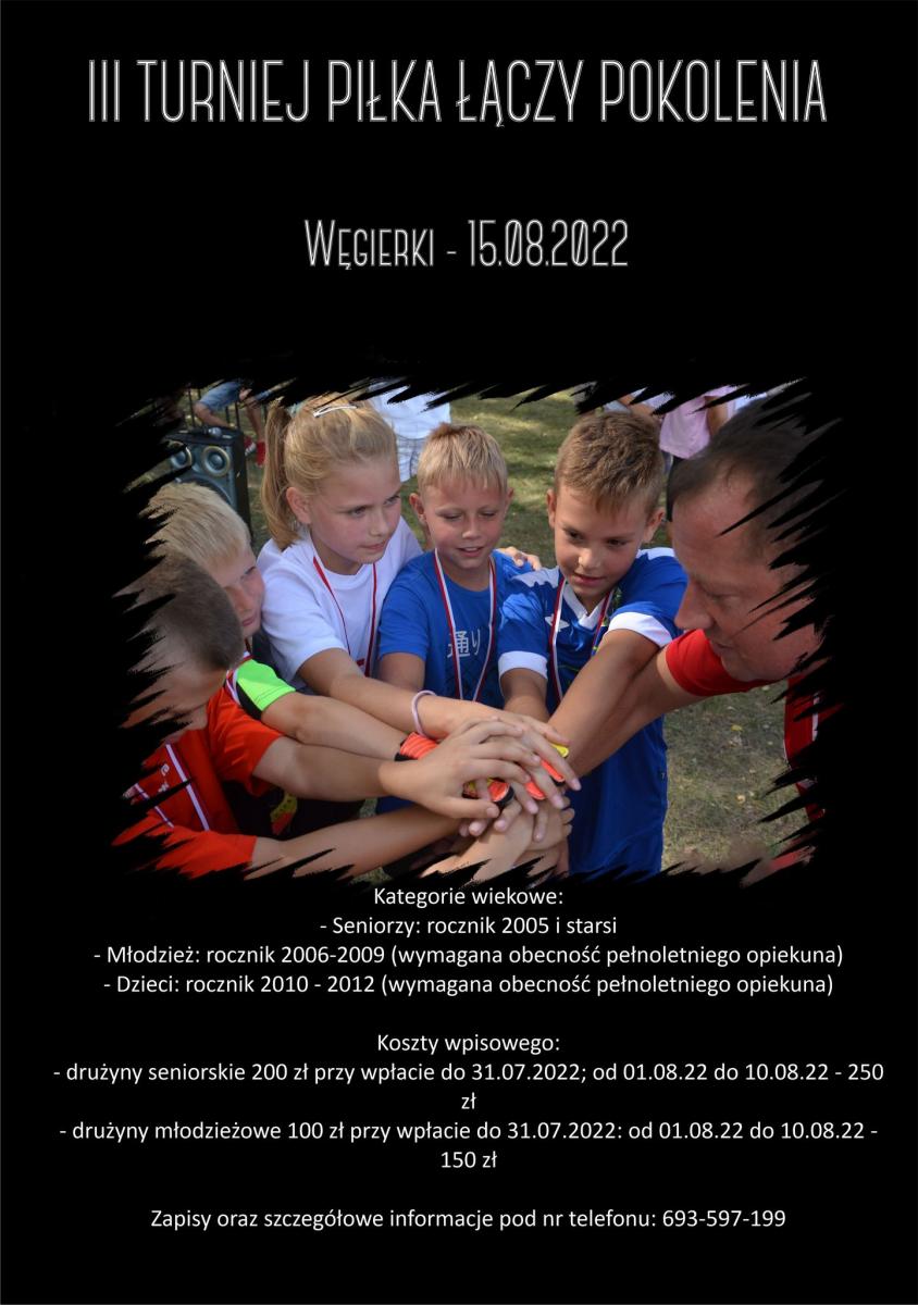 Ruszyły zapisy na turniej „Piłka łączy pokolenia”