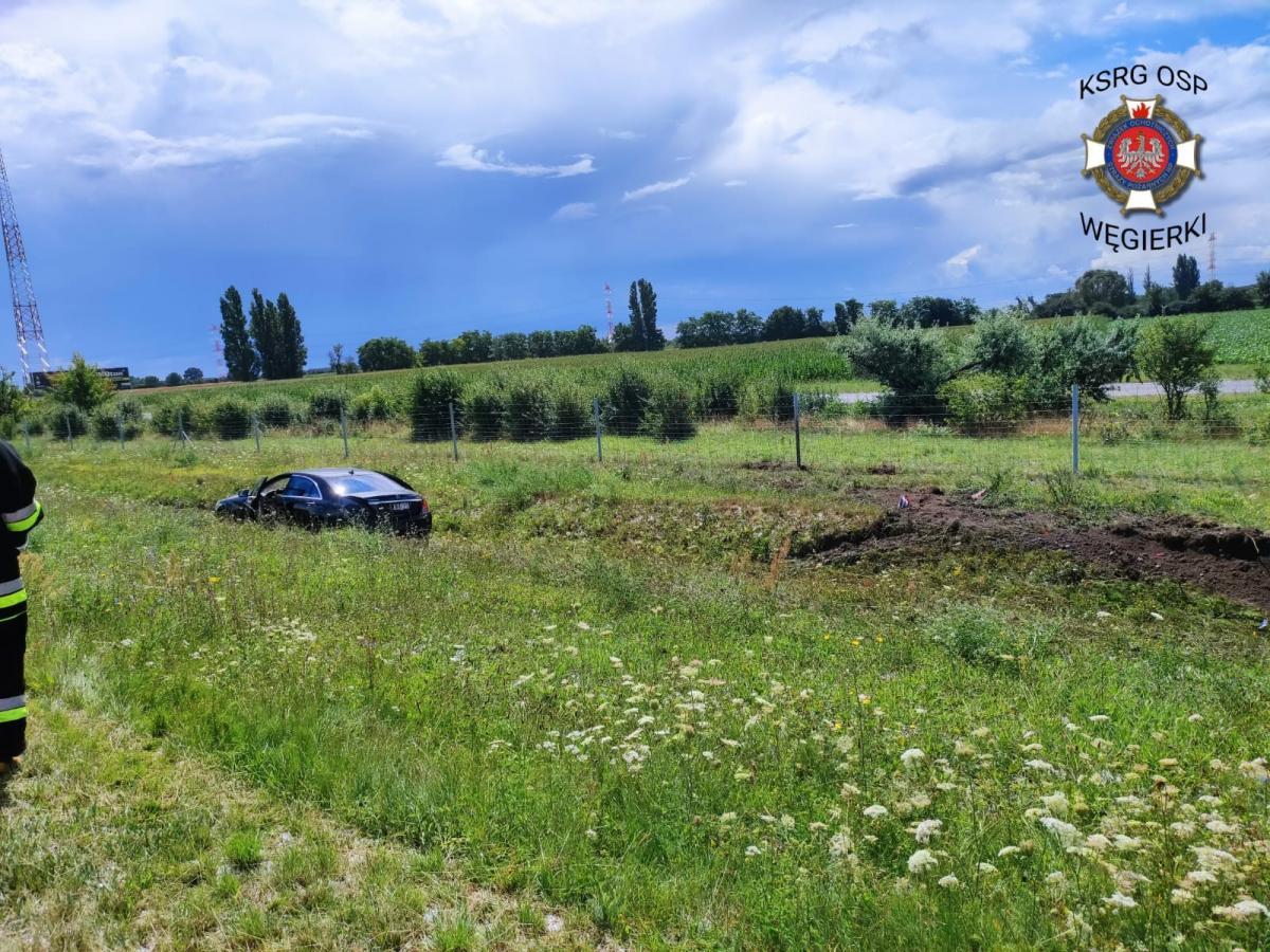 Wypadek trzech pojazdów na A2!