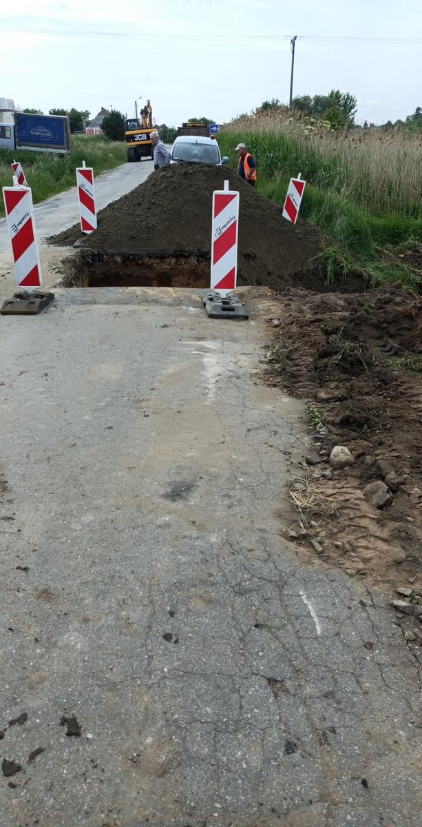 Ruszyły wyczekiwane prace na drodze powiatowej