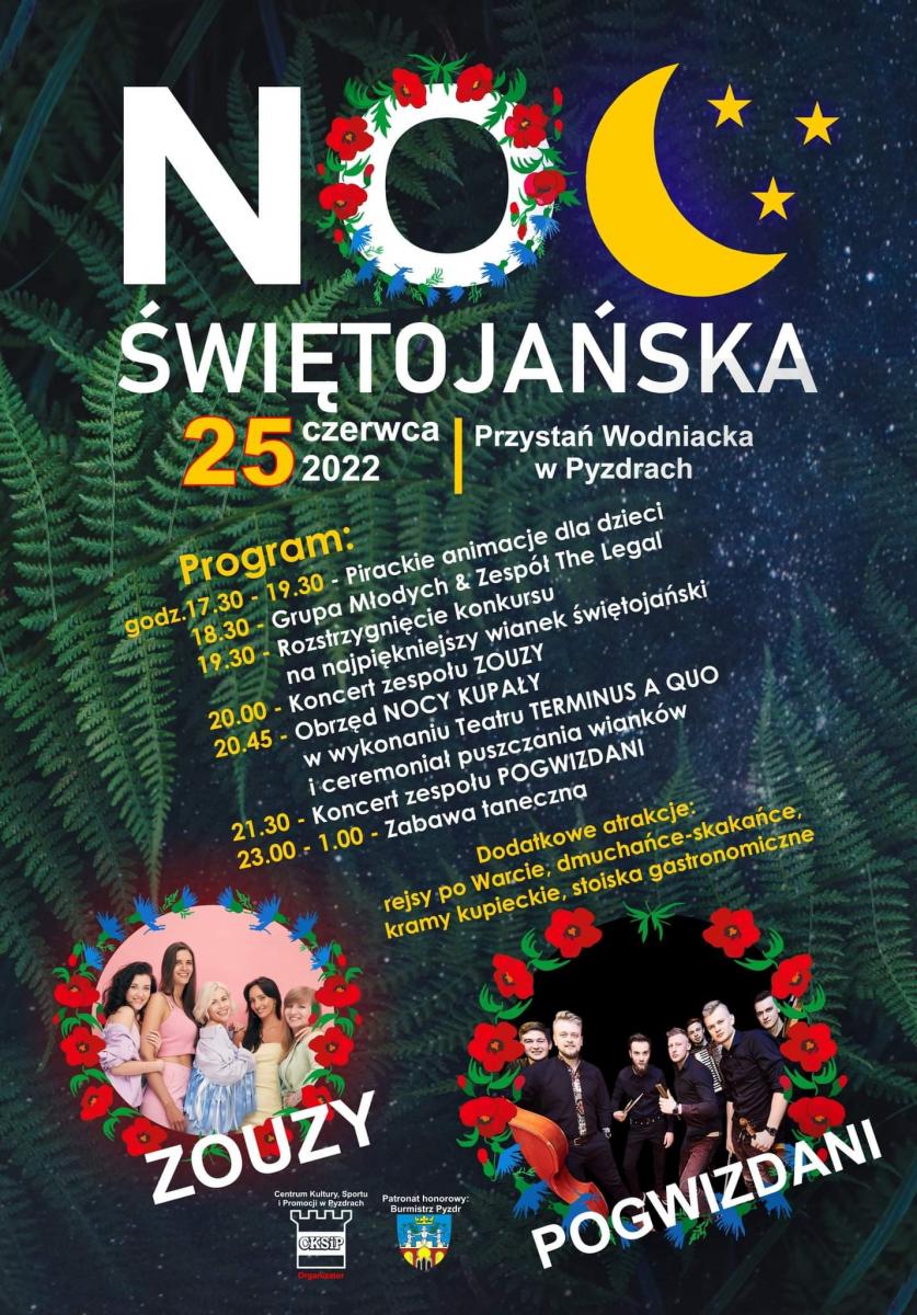 Przed nami specyficzna Noc i jej Moc w Pyzdrach!