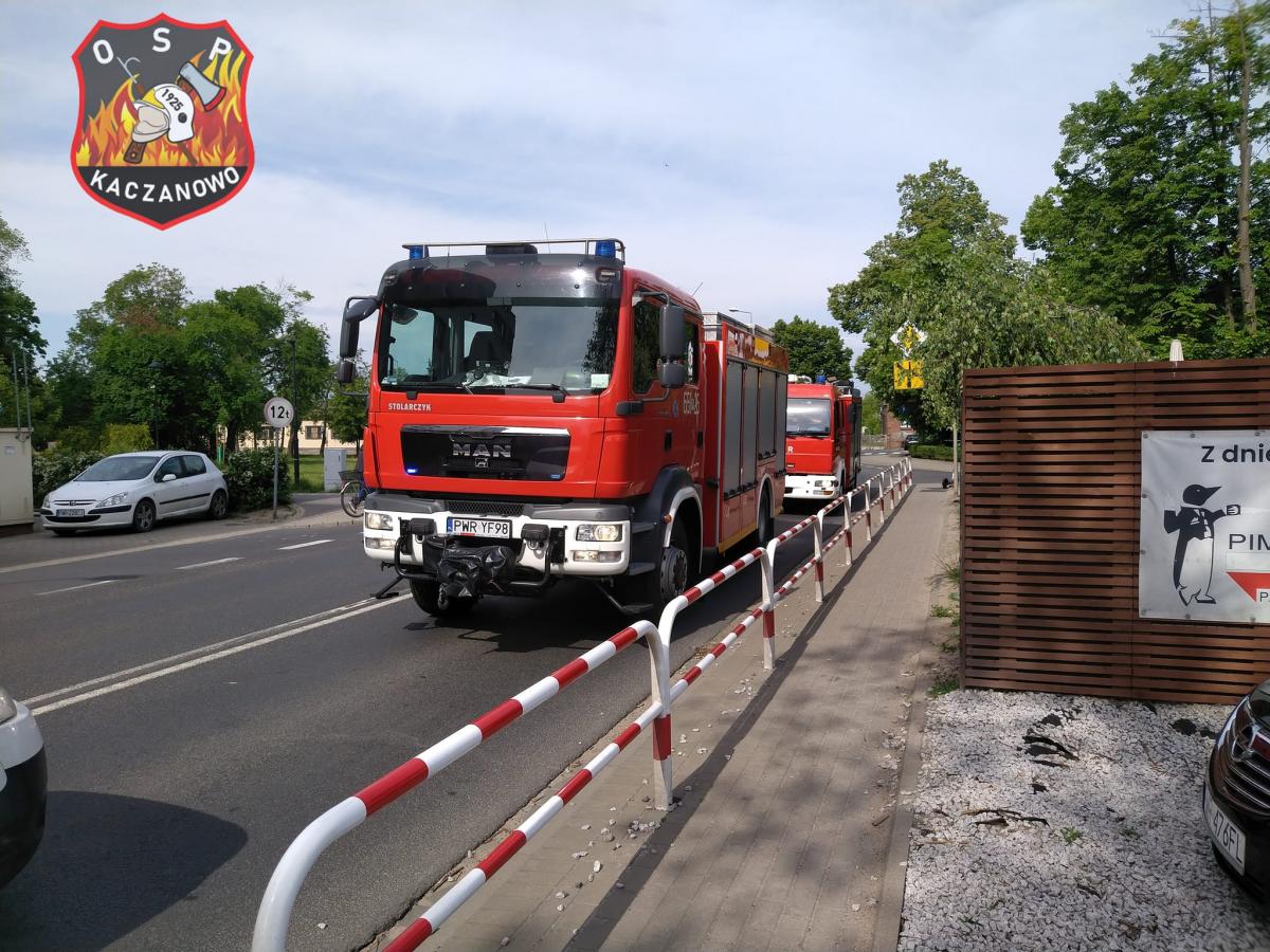 Zderzenie trzech pojazdów na ul. Daszyńskiego