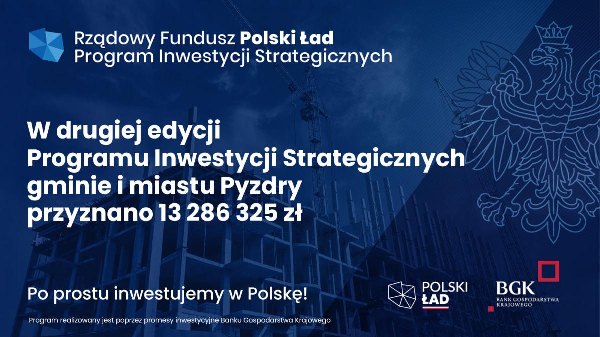 Pyzdry otrzymają ponad 13 milionów zł. Sprawdź, na co pójdą