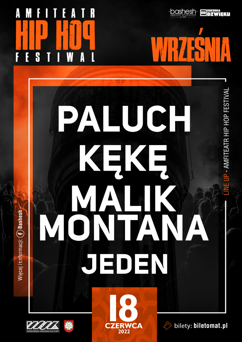 Pierwsza edycja Amfiteatr Hip Hop Festiwal!