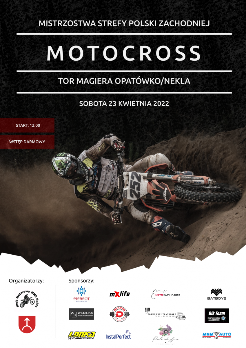 Motocrossowe emocje wkrótce na torze Magiera!