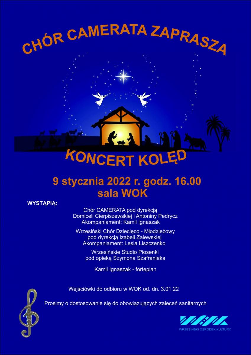 Chór Camerata zaprasza na koncert kolęd