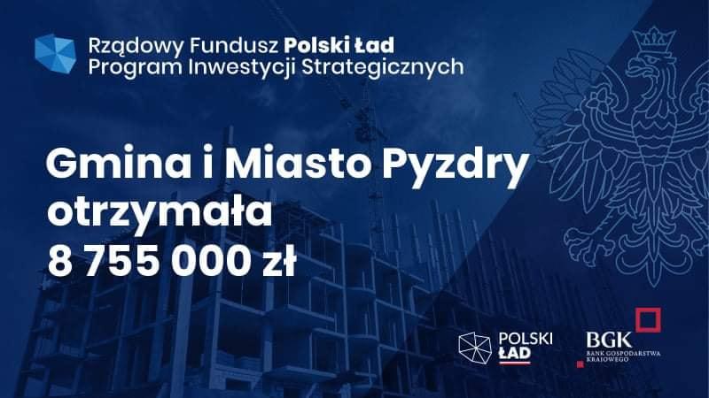 Blisko 9 milionów zł dla gminy Pyzdry!