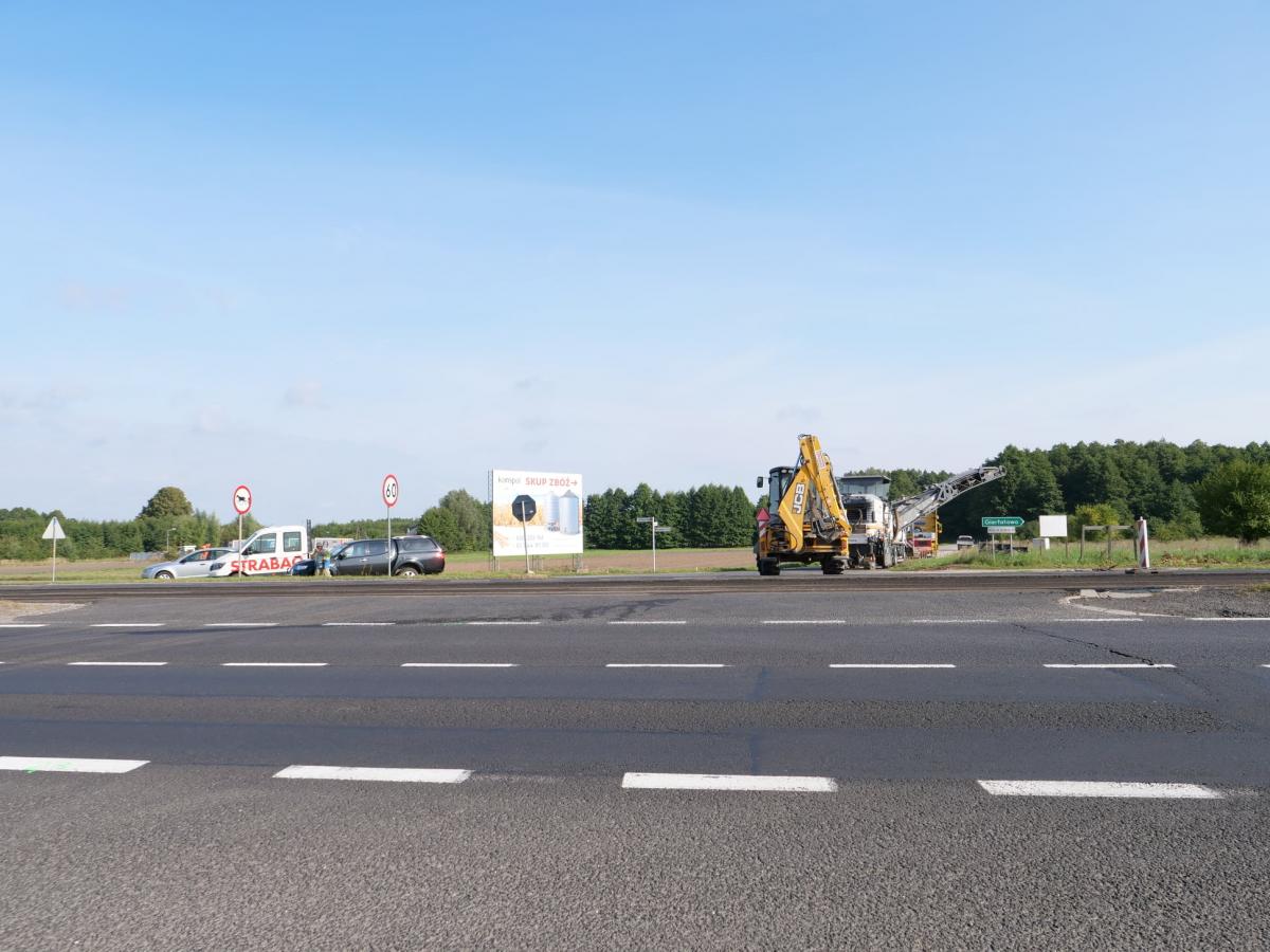 Ruszyła przebudowa drogi krajowej w Gierłatowie!