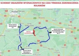 Uwaga kierowcy! Protesty rolników