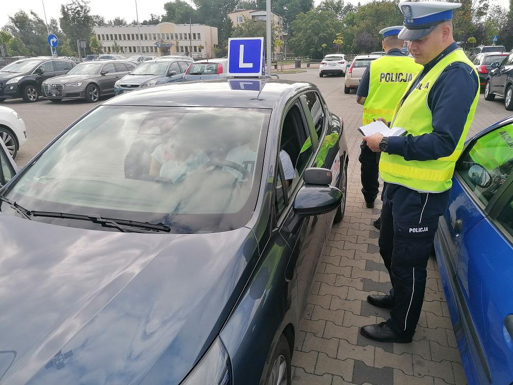 Policyjna kontrola wrzesińskich 