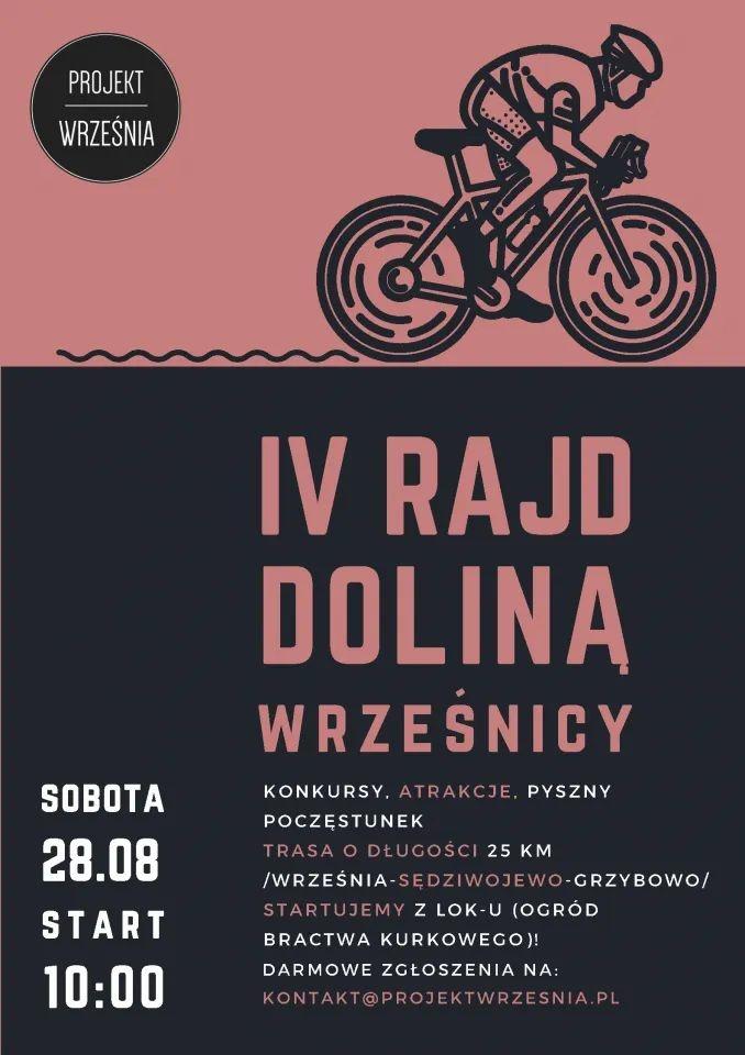 Czwarty Rajd Rowerowy Doliną Wrześnicy!