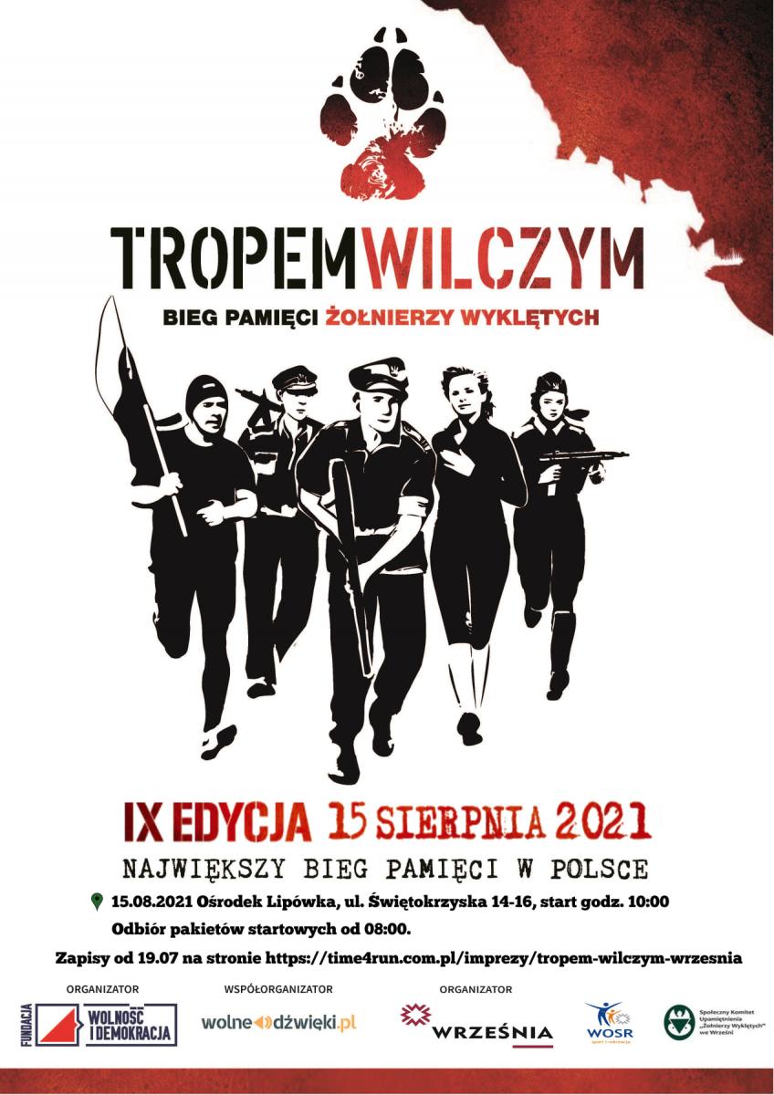 Kolejna edycja Biegu Tropem Wilczym we Wrześni