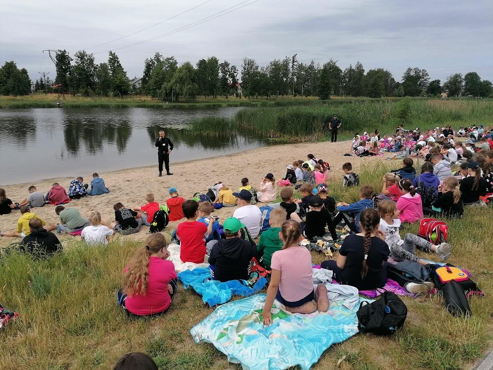 Wspólna akcja wrzesińskich służb nad wodą!