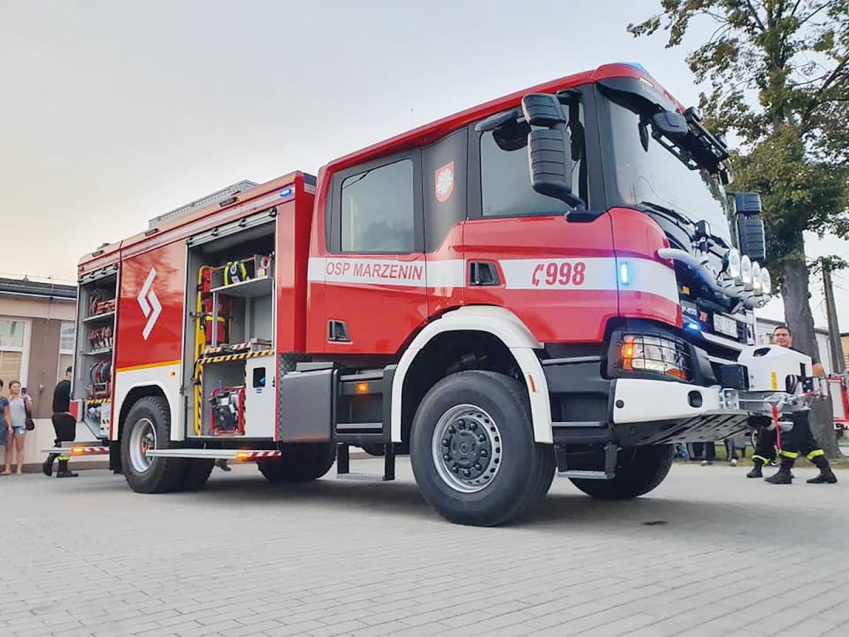 OSP Marzenin w Krajowym Systemie Ratowniczo-Gaśniczym