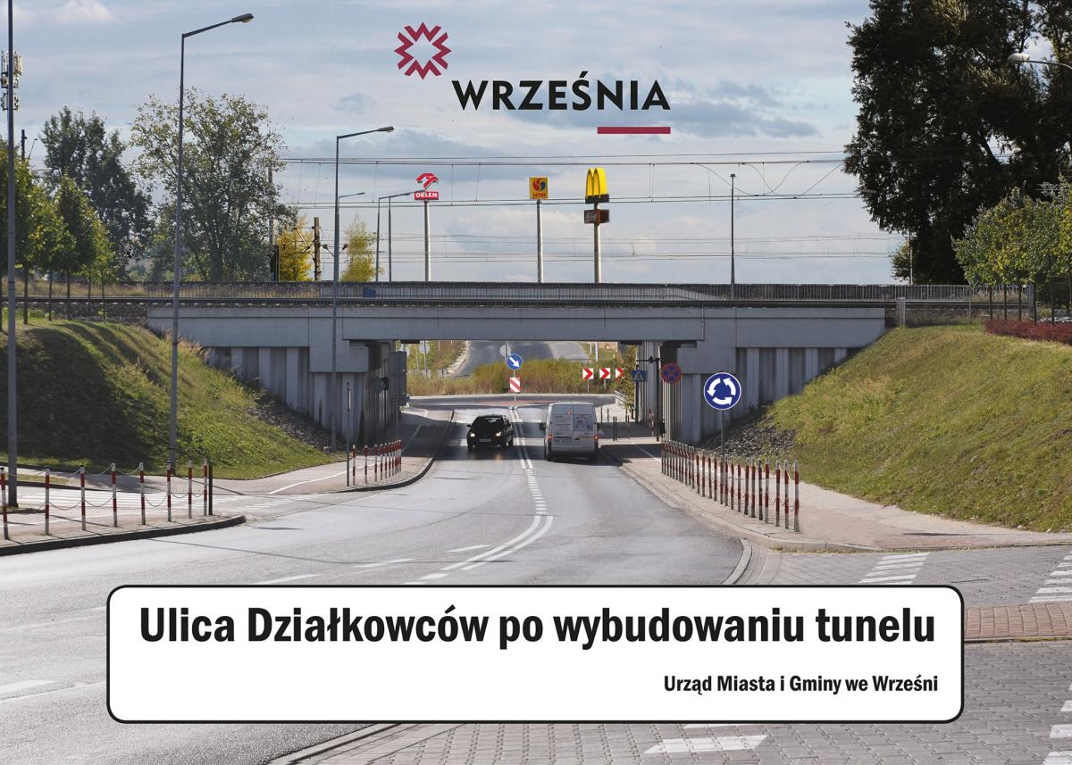 Przetarg na budowę tuneli na ul. Działkowców