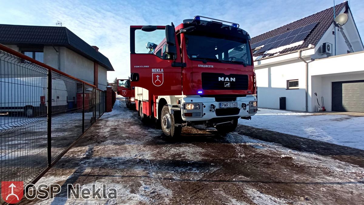 Pracowity poniedziałek strażaków z Nekli