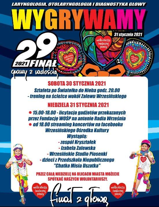W ten weekend 29. Finał WOŚP! Gramy z radością we Wrześni!