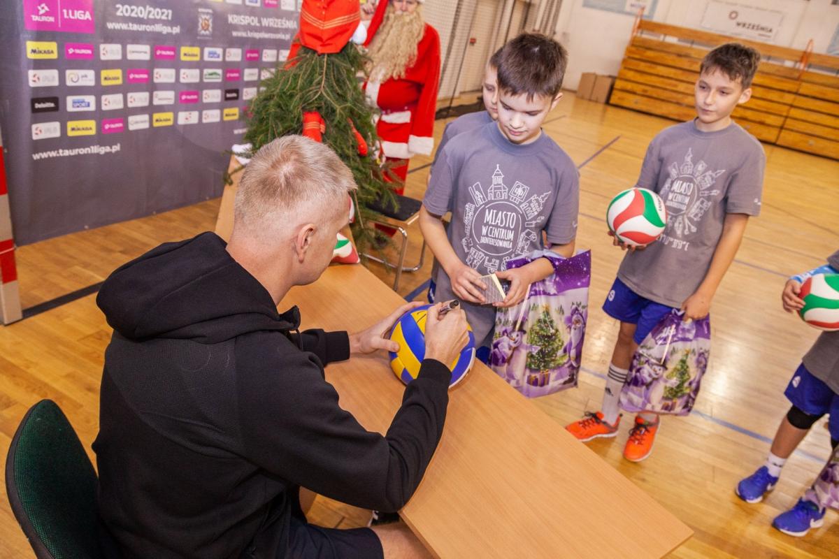 Paweł Zagumny odwiedził Wrześnię!
