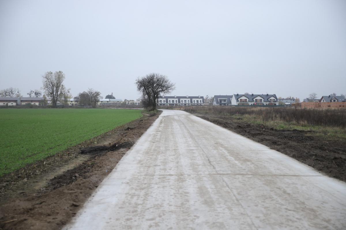 Nowa nawierzchnia na drodze gminnej