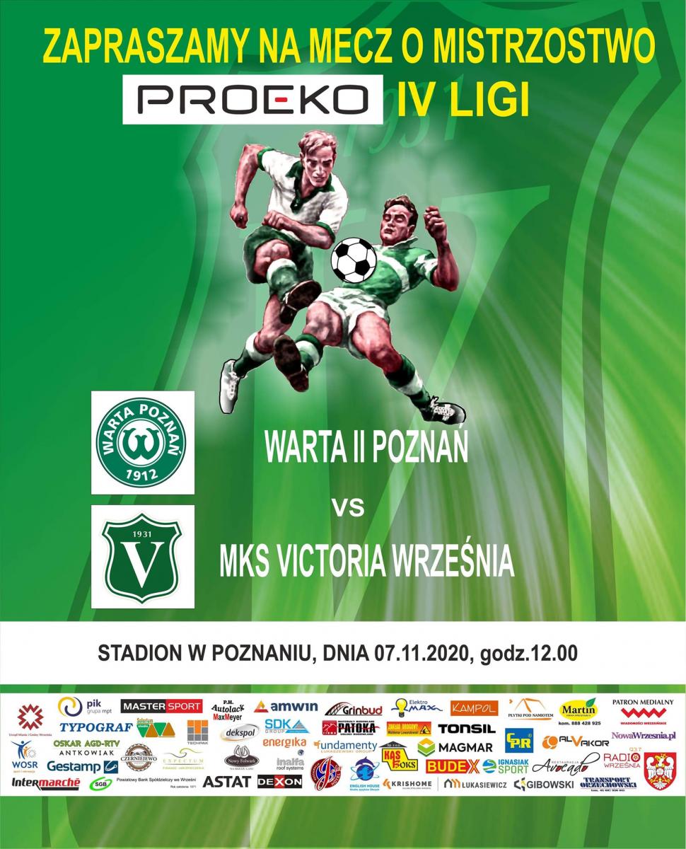 PROEKO IV liga: Victoria gra w Poznaniu (OGLĄDAJ NA ŻYWO)
