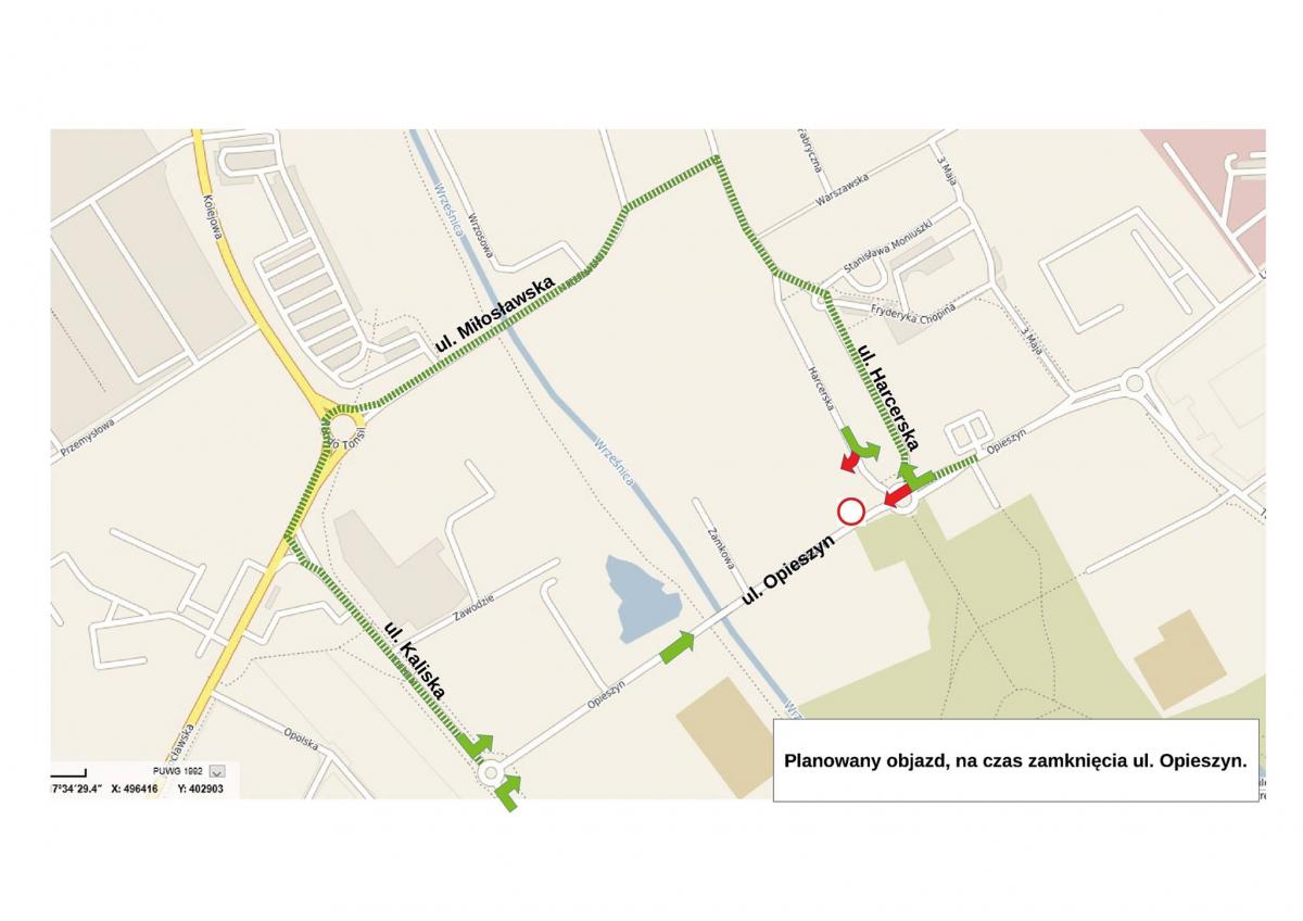 Uwaga kierowcy! Częściowo zamknięta ulica w centrum miasta