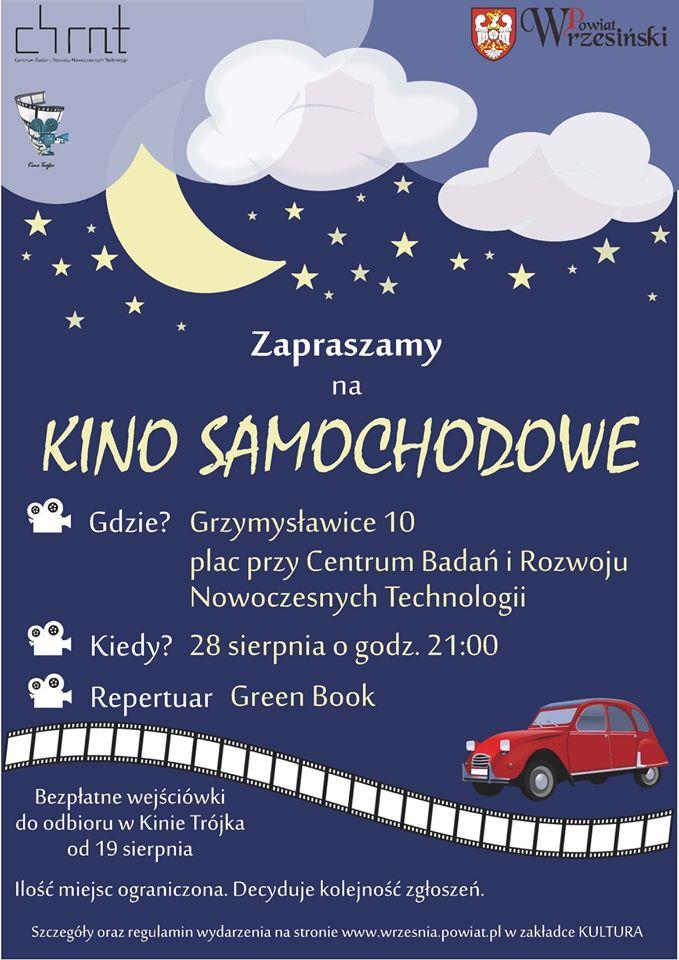 Zapraszamy na kino samochodowe!