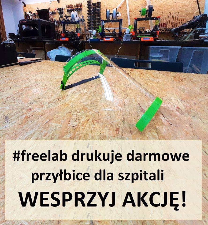 Freelab Września pomaga drukując! Liczą na Wasze wsparcie