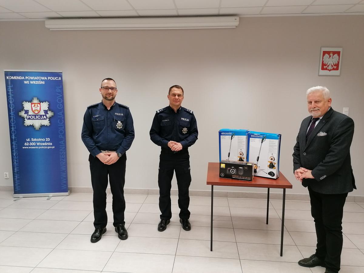 Wrzesińska drogówka chwali się nowym sprzętem