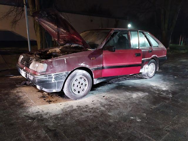 Polonez w ogniu podczas studniówki