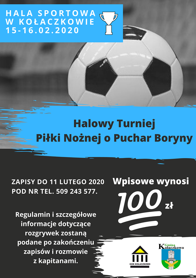 Halowy turniej o Puchar Boryny
