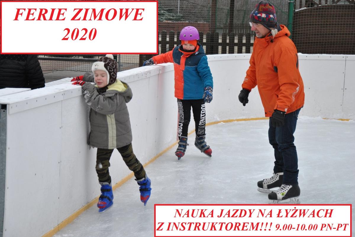 W ferie na lodowisko!