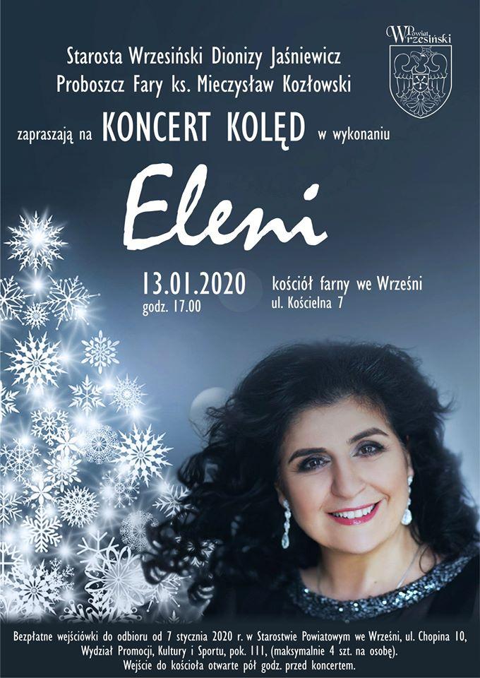 Koncert kolęd w Farze. Zaśpiewa Eleni!