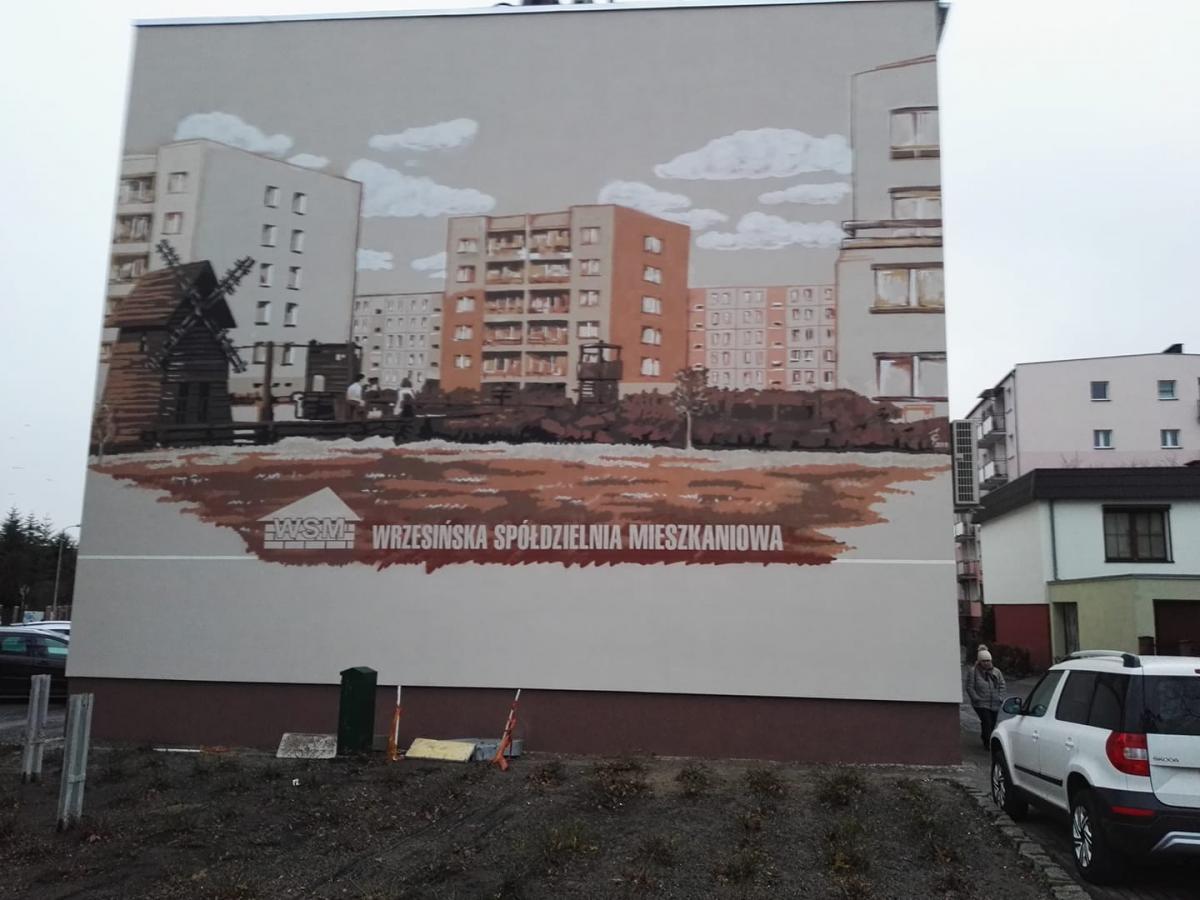 Kolejny wielki, wrzesiński mural!