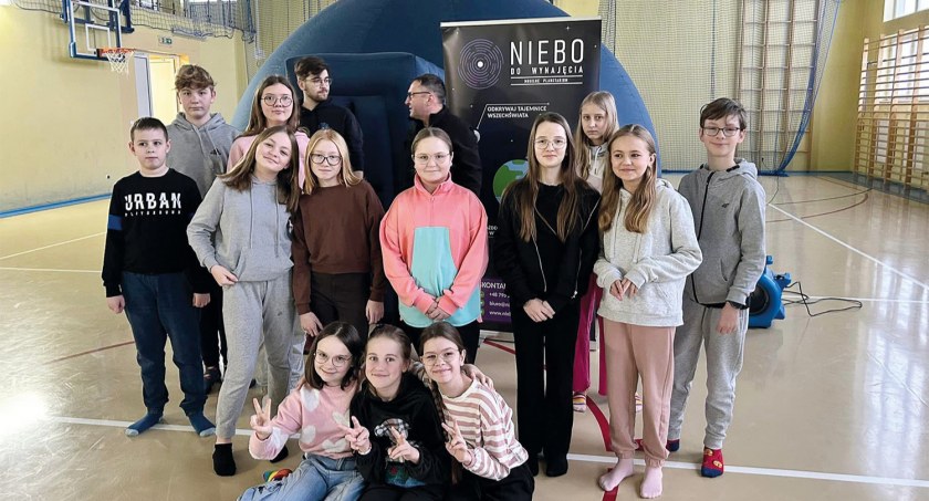 Mobilne planetarium we wrzesińskich szkołach 