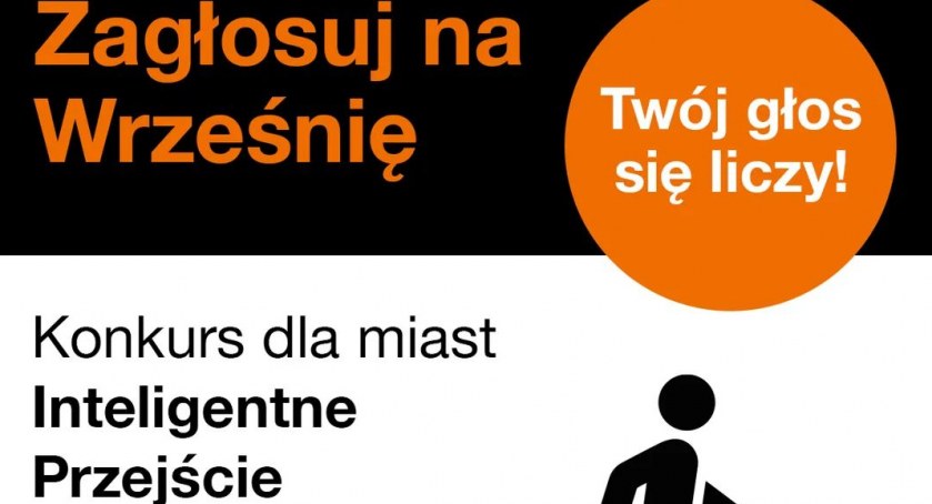 Zagłosuj na Wrześnię! Możemy wygrać inteligentne przejście dla pieszych 